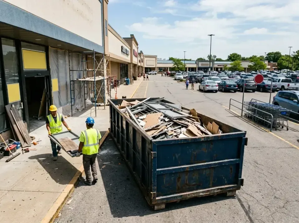 retail-store-renovation-debris-003 — frequently asked questions, Roll-off Dumpster Rentals in Fair Oaks, GA